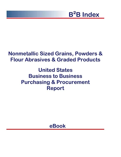 Nonmetallic Sized Grains, Powders & Flour Abrasives & Graded Products B2B United States