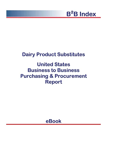 Dairy Product Substitutes B2B United States