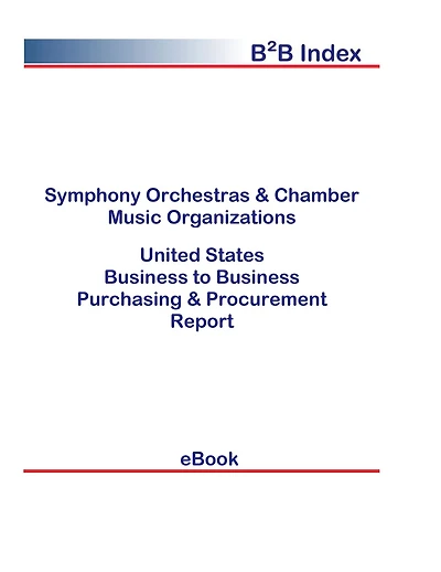 Symphony Orchestras & Chamber Music Organizations B2B United States