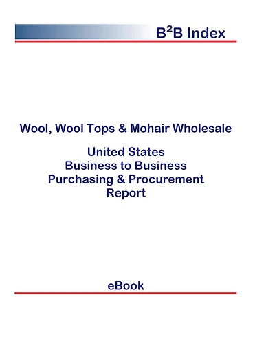 Wool, Wool Tops & Mohair Wholesale B2B United States