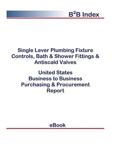 Single Lever Plumbing Fixture Controls, Bath & Shower Fittings & Antiscald Valves B2B United States
