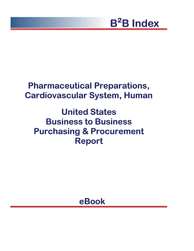 Pharmaceutical Preparations, Cardiovascular System, Human B2B United States
