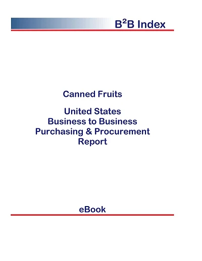 Canned Fruits B2B United States
