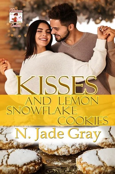 Kisses and Lemon Snowflake Cookies