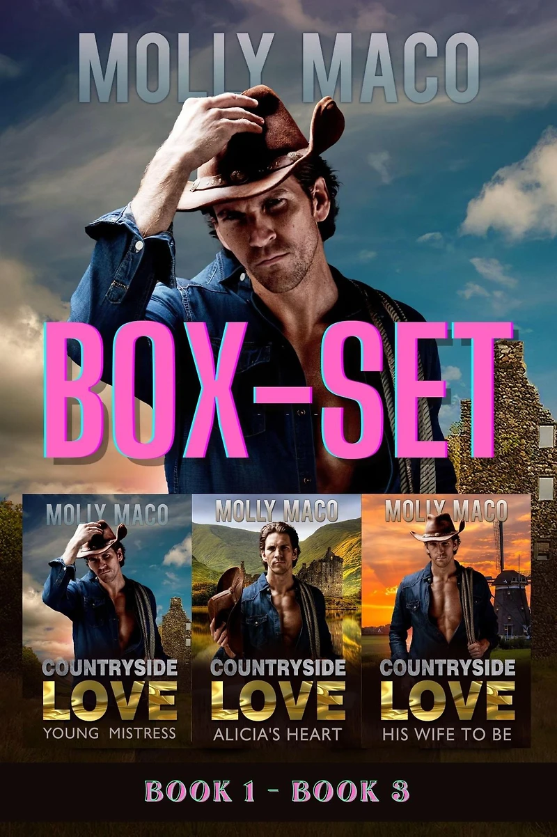 Countryside Love BOX SET ( Book 1 - Book 3 ) - Western Romance: A Contemporary Western Cowboy Romance