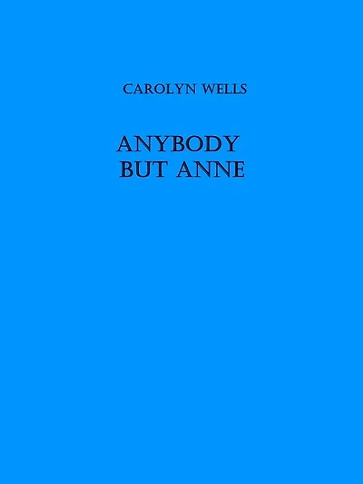 Anybody but Anne