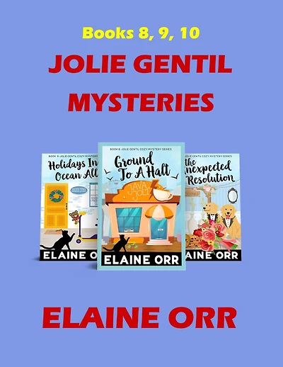 Jolie Gentil Coz Mysteries: Books 8 to 10 (Jolie Gentil Cozy Mystery Series, #28)