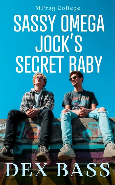Sassy Omega Jock's Secret Baby (Mpreg College, #2)