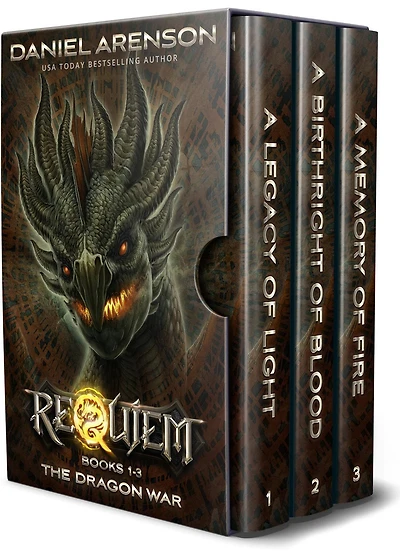 The Dragon War: Complete Trilogy (World of Requiem)