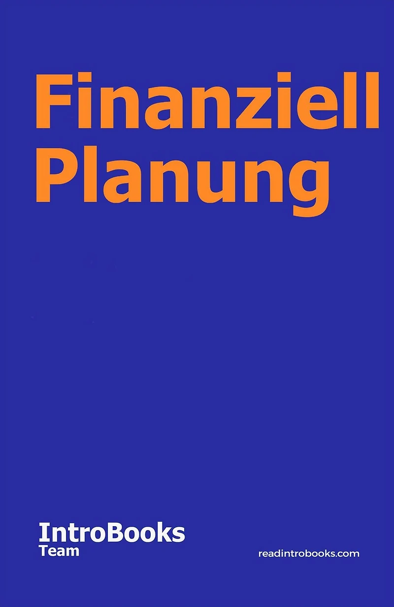 Finanziell Planung