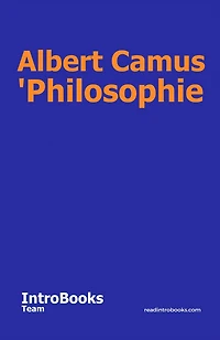 Albert Camus 'Philosophie