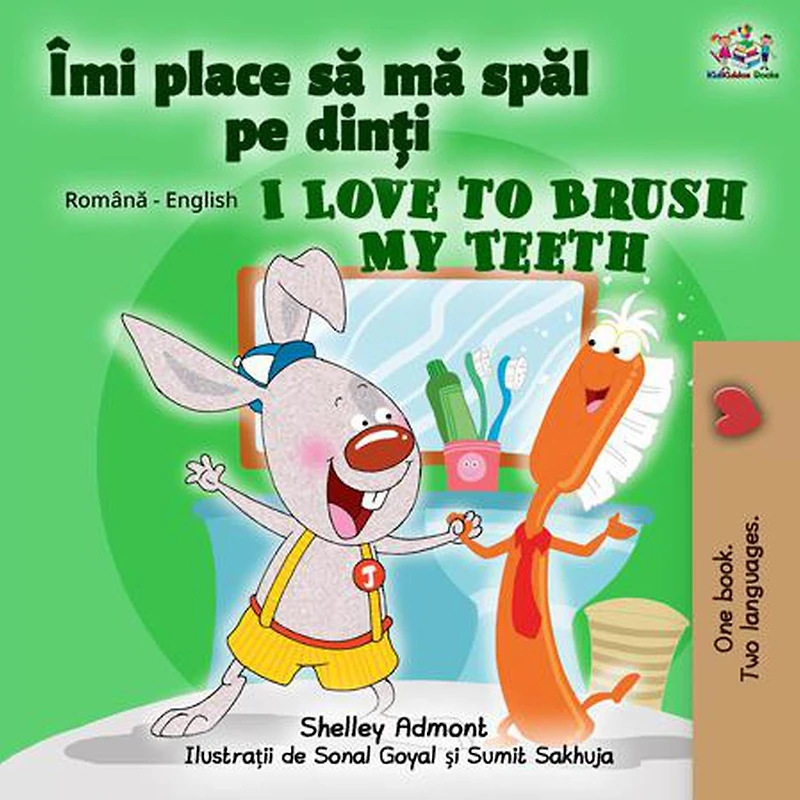 Îmi place sa ma spal pe din?i I Love to Brush My Teeth (Romanian English Bedtime Collection)