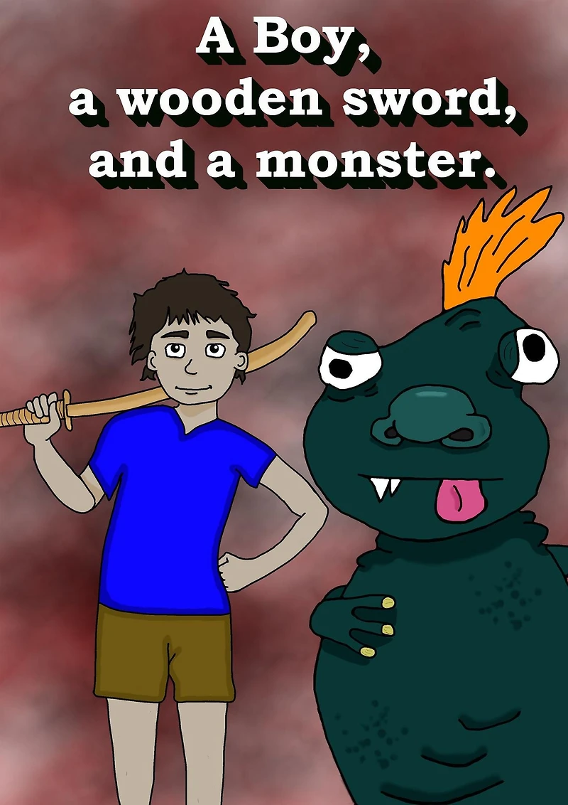 A Boy, a Wooden Sword, and a Monster. (Stories with Sebastian, #2)