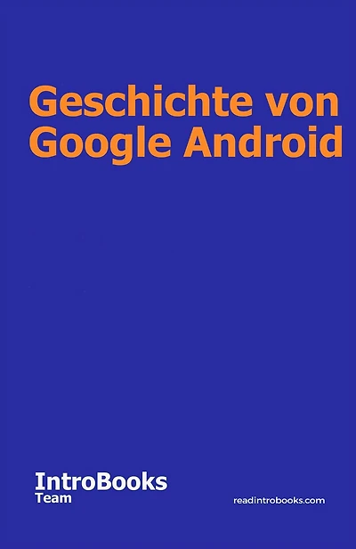 Geschichte von Google Android