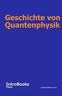 Geschichte von Quantenphysik