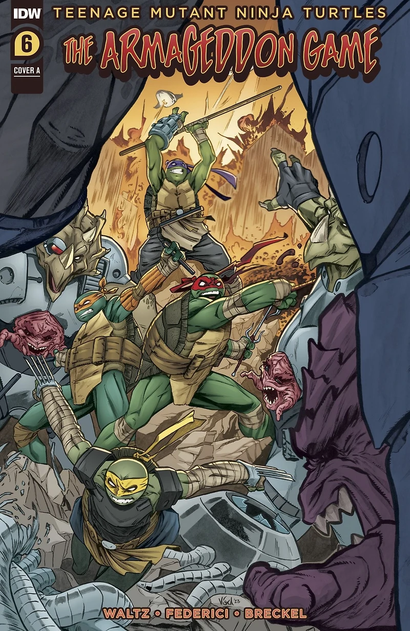 Teenage Mutant Ninja Turtles: The Armageddon Game #6