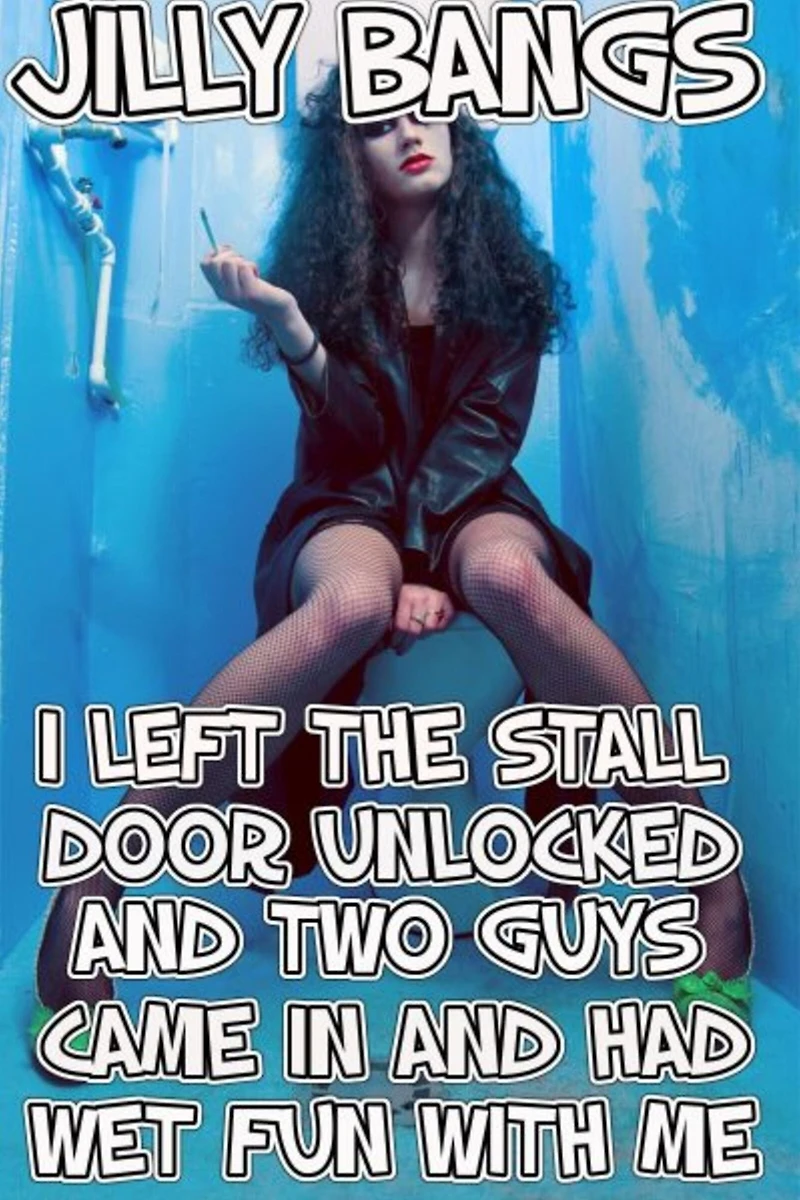 I Left the Stall Door Unlocked and Two Guys Came in and Had Wet Fun with Me