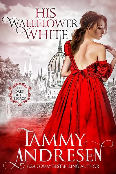 His Wallflower White (The Dark Duke's Legacy, #3)