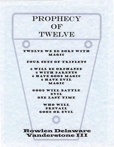 Prophecy of Twelve