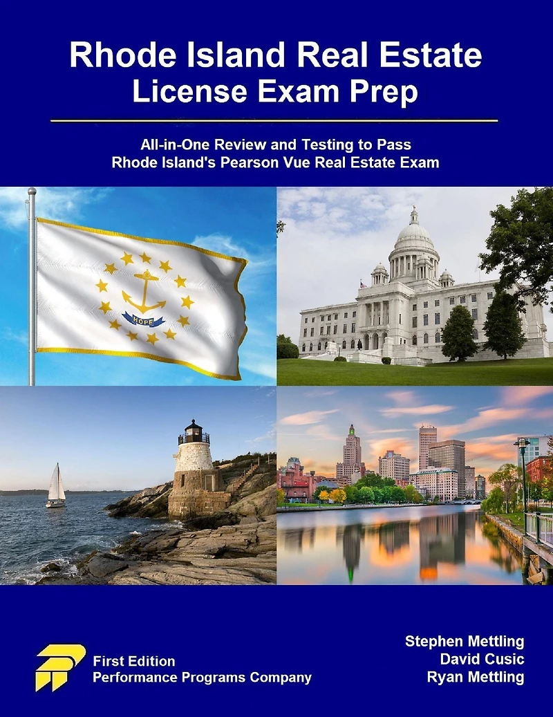 Rhode Island Real Estate License Exam Prep: All-in-One Review and Testing to Pass Island's Pearson Vue