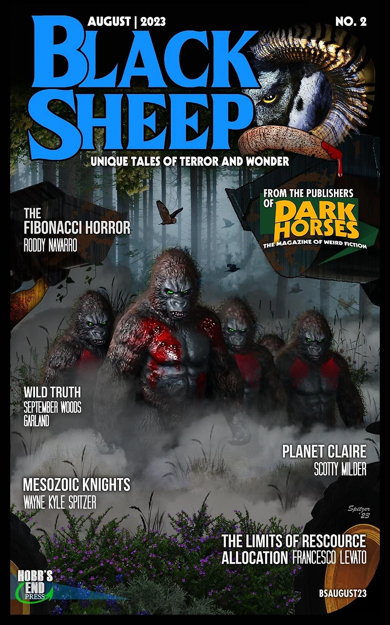 Black Sheep: Unique Tales of Terror and Wonder No. 2 August 2023 (Black Sheep Magazine, #2)