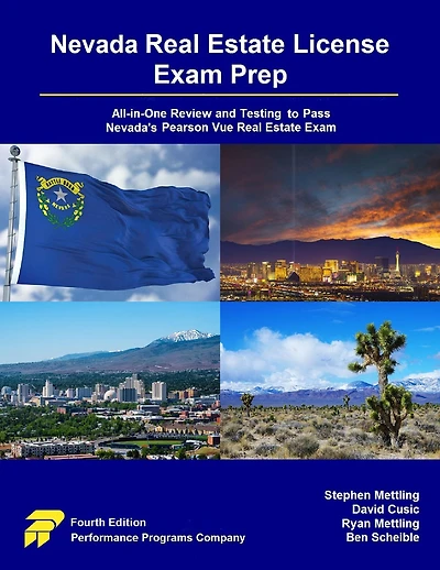 Nevada Real Estate License Exam Prep: All-in-One Review and Testing to Pass Nevada's Pearson Vue