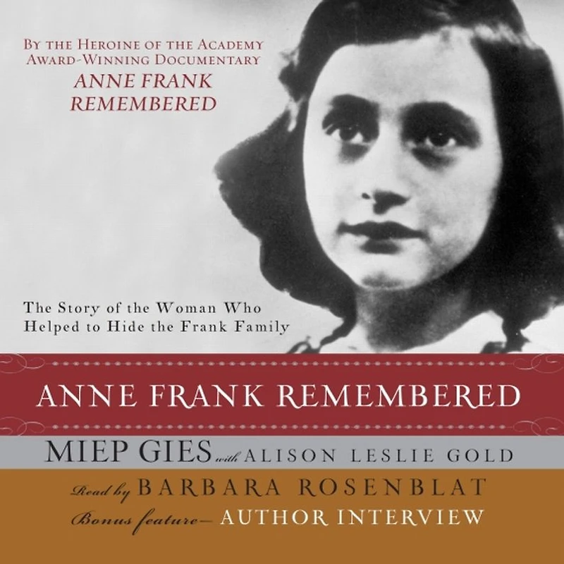 Anne Frank Remembered: the Story of Woman Who Helped to Hide Family