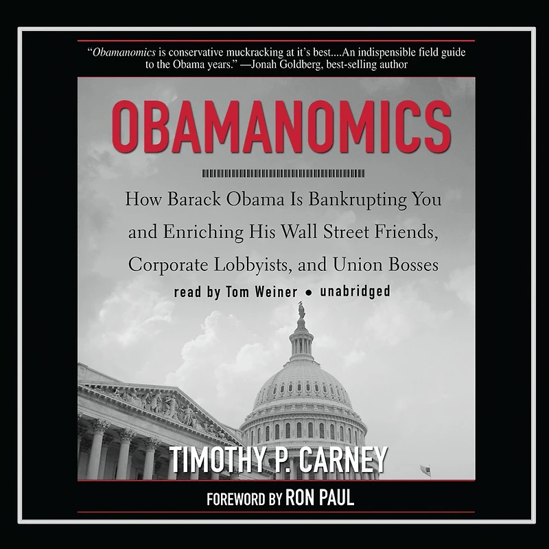 Obamanomics: How Barack Obama Is Bankrupting You and Enriching His Wall Street Friends, Corporate Lobbyists, Union Bosses