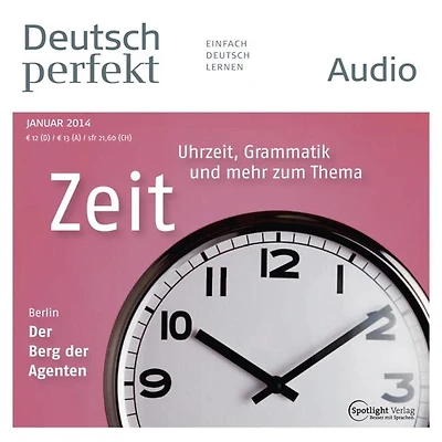 Deutsch lernen Audio - Zeit: Deutsch perfekt Audio 1/14