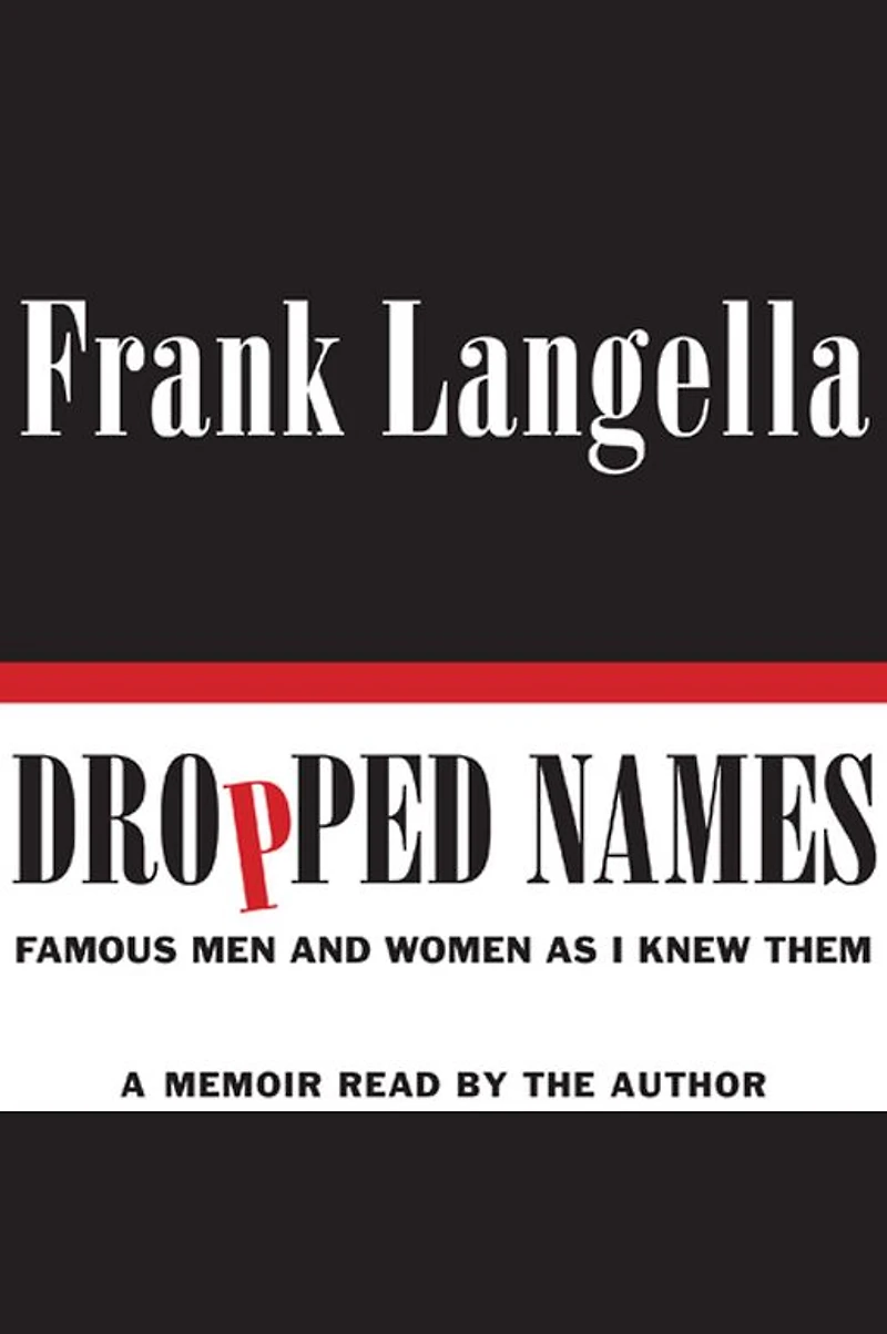 Dropped Names: Famous Men and Women As I Knew Them