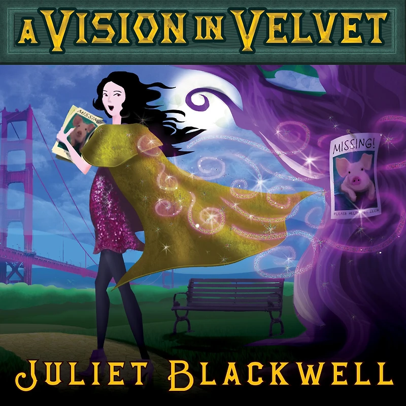 A Vision Velvet (Witchcraft Mystery Series #6)