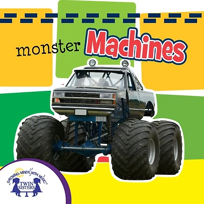 Monster Machines Sound Book [Includes 3 Songs]