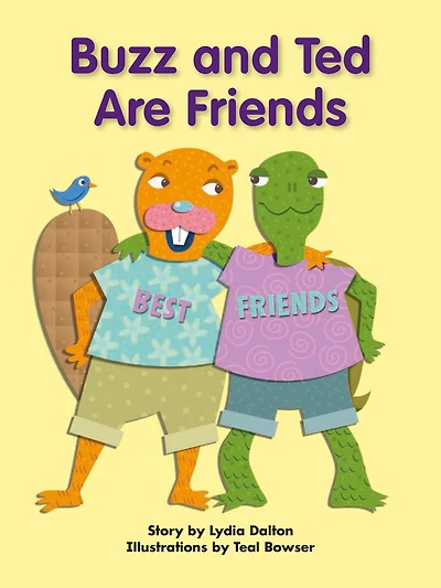 Buzz and Ted Are Friends: Voices Leveled Library Readers