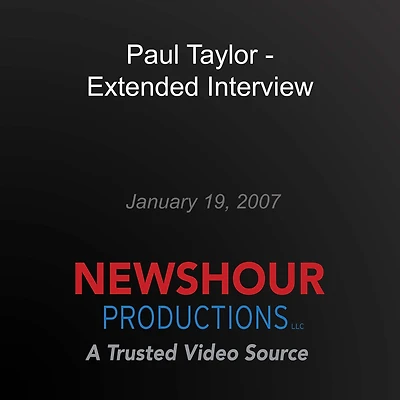 Paul Taylor - Extended Interview