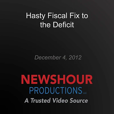 Hasty Fiscal Fix to the Deficit