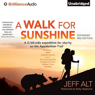 A Walk for Sunshine: 2,160-Mile Expedition Charity on the Appalachian Trail