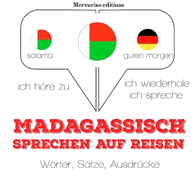 Madagassische sprechen auf Reisen