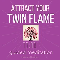 Attract your Twin Flame 11:11 Guided Meditation: Manifest your soulmate connection, Sacred love reunion, Calling in your other half, Manifest true love in your life, Ultimate joy, Everlasting flame