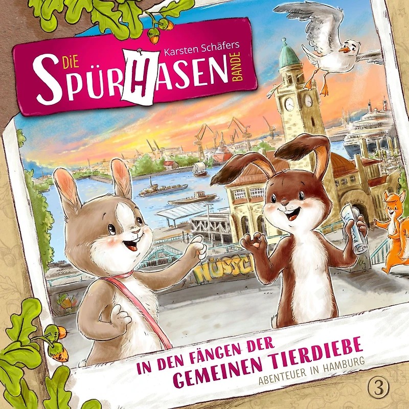 Die Spürhasen-Bande, Folge 3: In den Fängen der gemeinen Tierdiebe oder Abenteuer in Hamburg