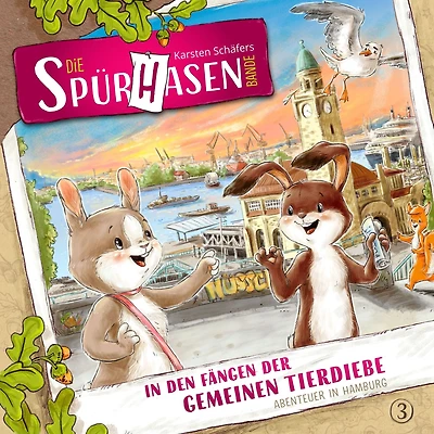 Die Spürhasen-Bande, Folge 3: In den Fängen der gemeinen Tierdiebe oder Abenteuer in Hamburg