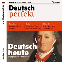 Deutsch lernen Audio - Deutsch heute: Deutsch perfekt Audio 11/19 (Abridged)