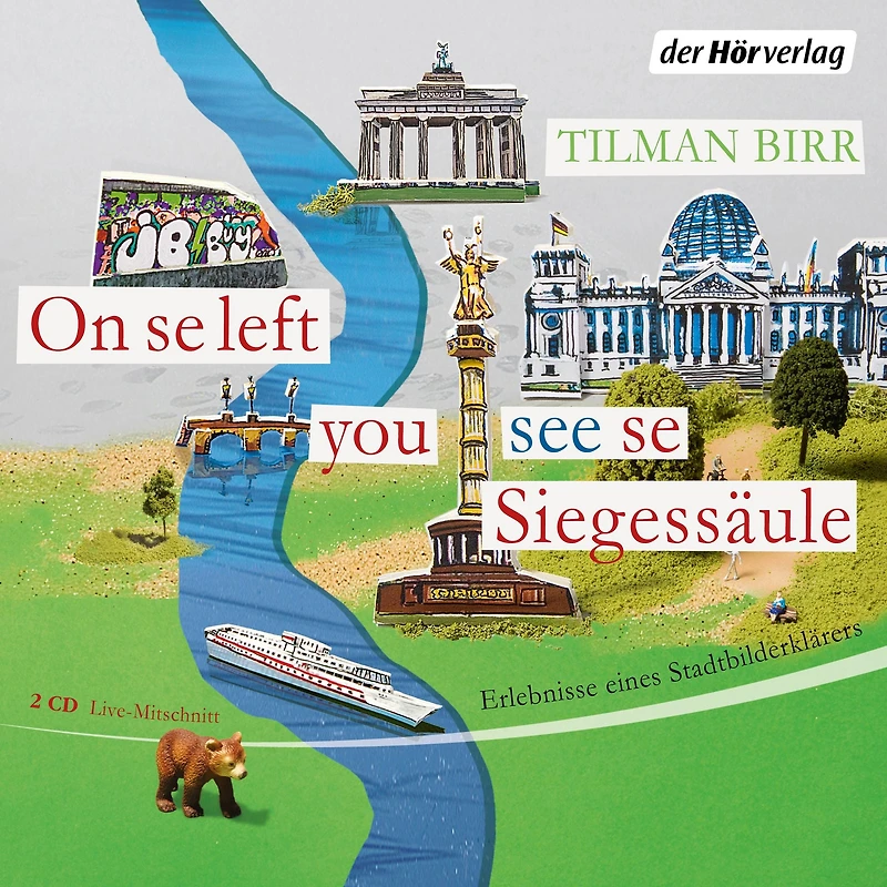 On se left you see Siegessäule: Erlebnisse eines Stadtbilderklärers