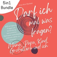 5in1 Bundle Darf ich mal was fragen? Mama, Papa, Kind, Großeltern & ich 300 anregende Fragen um Verbindung herzustellen, Vertrauen aufzubauen und sich näher zu kommen