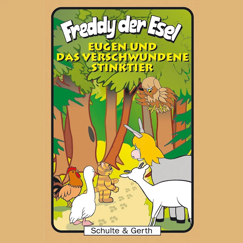 44: Eugen und das verschwundene Stinktier: Ein musikalisches Hörspiel - Freddy der Esel (Abridged)