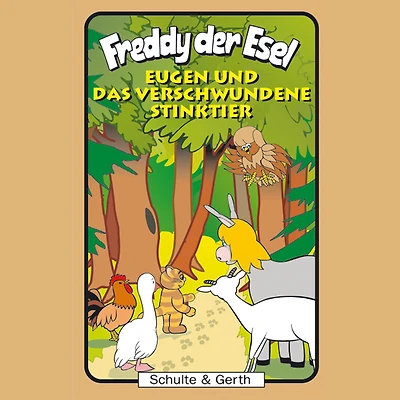 44: Eugen und das verschwundene Stinktier: Ein musikalisches Hörspiel - Freddy der Esel (Abridged)