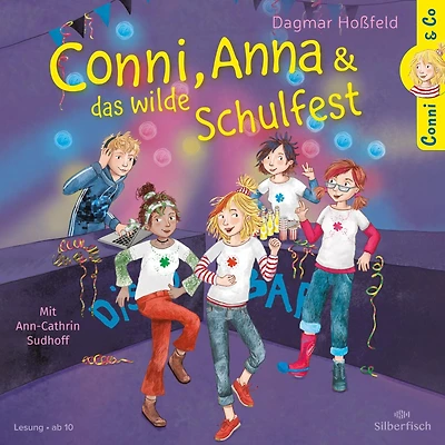 Conni & Co 4: Conni, Anna und das wilde Schulfest (Abridged)