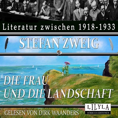 die Frau und Landschaft