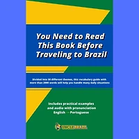 You Need to Read this Book Before Traveling to Brazil: Mini dictionary with more than 2000 words separated in 50 different themes with examples
