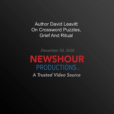 Author David Leavitt On Crossword Puzzles, Grief And Ritual