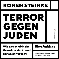 Terror gegen Juden - Wie antisemitische Gewalt erstarkt und der Staat versagt. Ein Anklage: Volltextlesung von Axel Grube